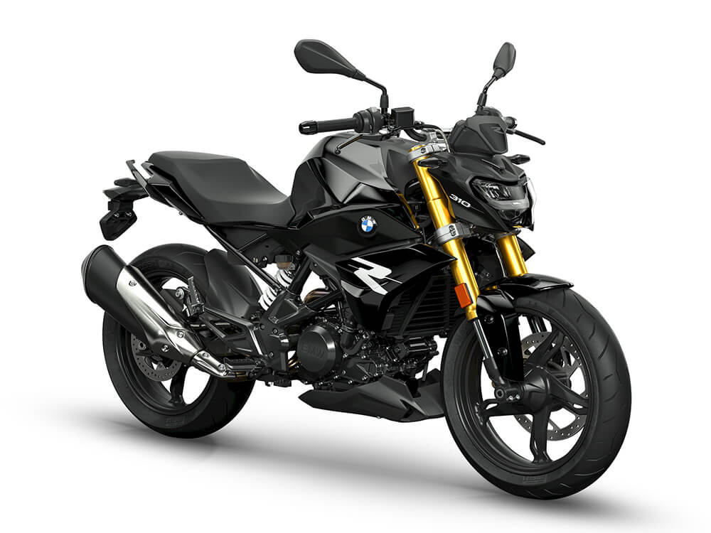 Moto BMW G 310 R 2025 negra para carnet A2