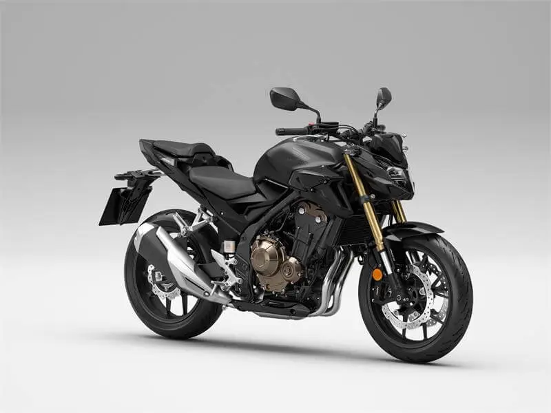Moto Honda CB500F 2025 naked para carnet A2 en color negro