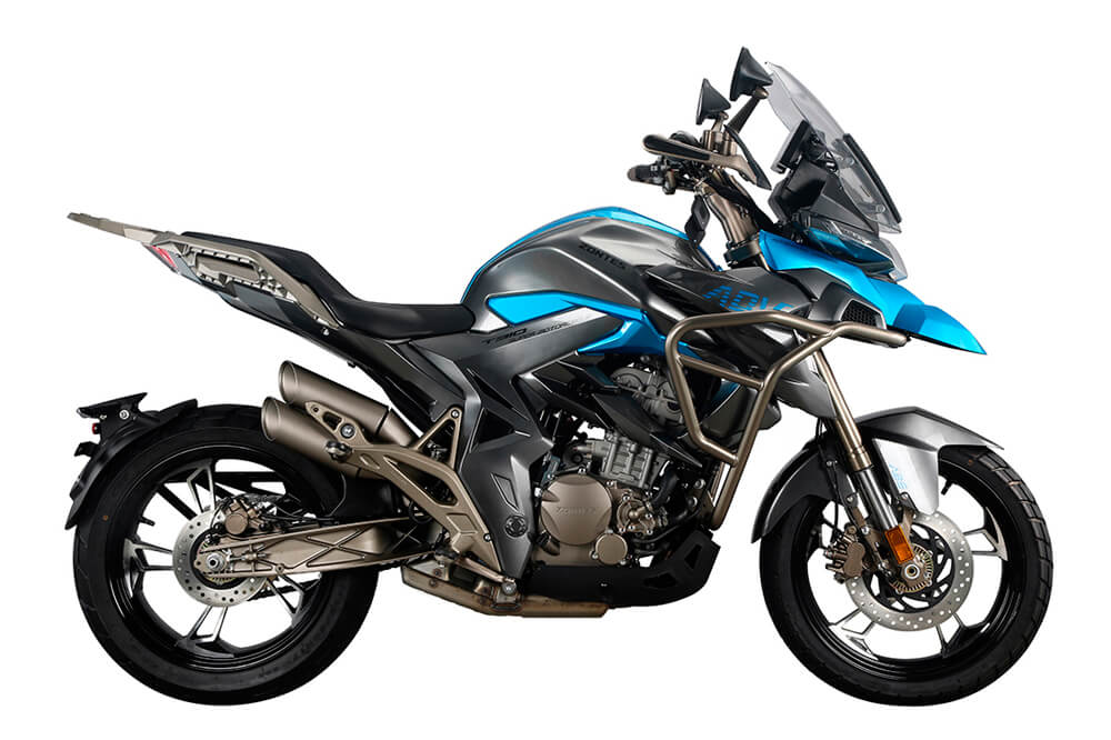 Moto trail Zontes T-310 2025 para carnet A2 en color azul